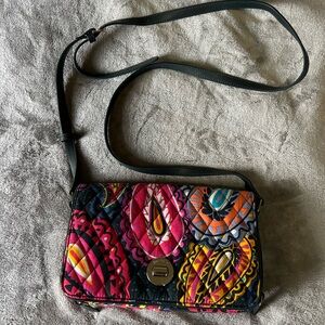 Vera Bradley crossbody bag with adjustable strap